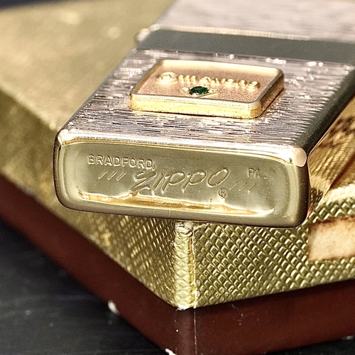 ZIPPO XƯA 1976 - HÀNG XƯA THẬP NIÊN 70s _ CHỦ ĐỀ ARMSTRONG GOLD PLATED