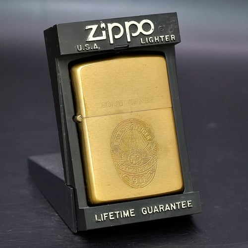 ZIPPO XƯA 32-90 - HÀNG XƯA THẬP NIÊN 90s _ CHỦ ĐỀ L.A POLICE