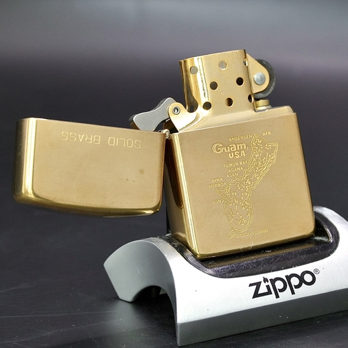 ZIPPO XƯA 32-90 - HÀNG XƯA THẬP NIÊN 90s _ CHỦ ĐỀ GUAM ISLAND