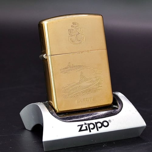 ZIPPO XƯA 32-90 - HÀNG XƯA THẬP NIÊN 90s _ CHỦ ĐỀ U.S NAVY