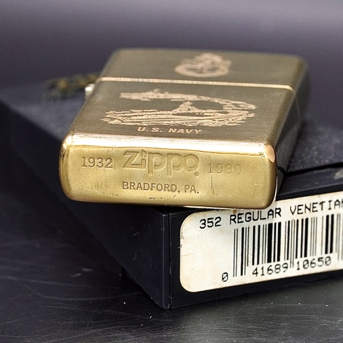 ZIPPO XƯA 32-90 - HÀNG XƯA THẬP NIÊN 90s _ CHỦ ĐỀ U.S NAVY