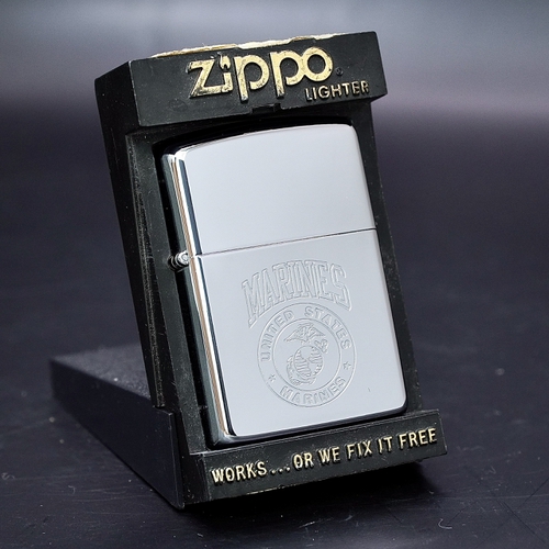 ZIPPO XƯA 1990 - HÀNG XƯA THẬP NIÊN 90s _ CHỦ ĐỀ THỦY QUÂN LỤC CHIẾN