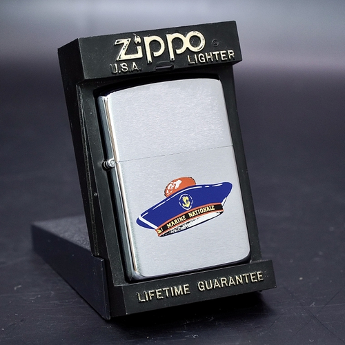 ZIPPO XƯA 1988 - HÀNG XƯA THẬP NIÊN 80s _ CHỦ ĐỀ MARINE NATIONALE