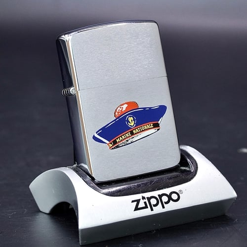 ZIPPO XƯA 1988 - HÀNG XƯA THẬP NIÊN 80s _ CHỦ ĐỀ MARINE NATIONALE