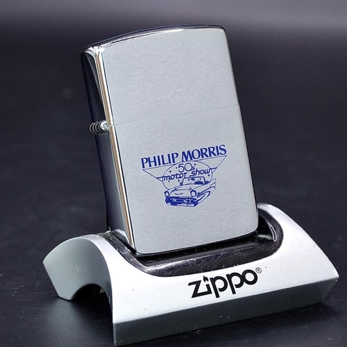 ZIPPO XƯA 1988 - HÀNG XƯA THẬP NIÊN 80s _ CHỦ ĐỀ PHILIP MORRIS