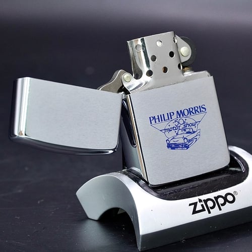 ZIPPO XƯA 1988 - HÀNG XƯA THẬP NIÊN 80s _ CHỦ ĐỀ PHILIP MORRIS