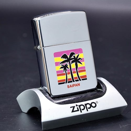 ZIPPO XƯA 1988 - HÀNG XƯA THẬP NIÊN 80s _ CHỦ ĐỀ SAIPAN