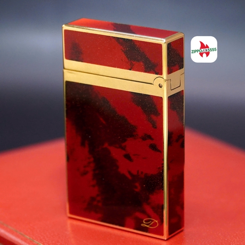 Mẫu ST DuPont chính hãng 2 ligne dòng form cao khảm Men Kim Sa sang trọng.