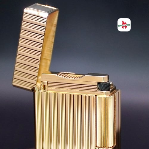 S.T. Dupont Hàng Xưa Thập 1970s~ Rất Hiếm Gặp  - Dòng Ligne 1 Toàn thân bọc Vàng
