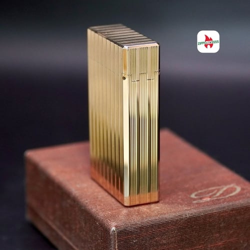 S.T. Dupont Hàng Xưa Thập 1970s~ Rất Hiếm Gặp  - Dòng Ligne 1 Toàn thân bọc Vàng