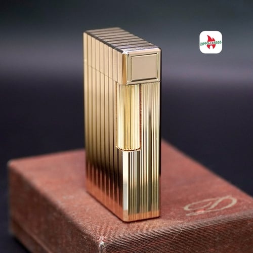 S.T. Dupont Hàng Xưa Thập 1970s~ Rất Hiếm Gặp  - Dòng Ligne 1 Toàn thân bọc Vàng