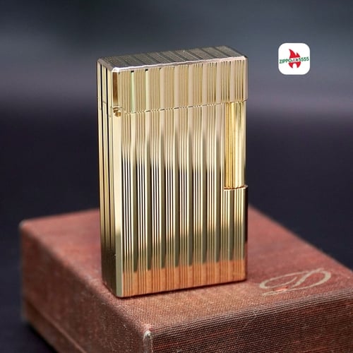 S.T. Dupont Hàng Xưa Thập 1970s~ Rất Hiếm Gặp  - Dòng Ligne 1 Toàn thân bọc Vàng