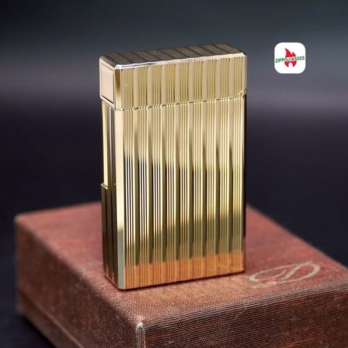 S.T. Dupont Hàng Xưa Thập 1970s~ Rất Hiếm Gặp  - Dòng Ligne 1 Toàn thân bọc Vàng