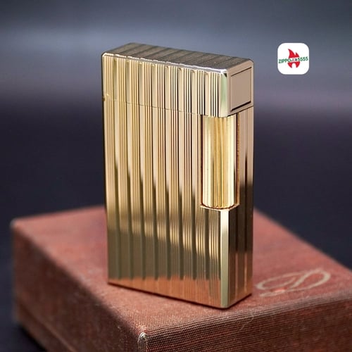 S.T. Dupont Hàng Xưa Thập 1970s~ Rất Hiếm Gặp  - Dòng Ligne 1 Toàn thân bọc Vàng