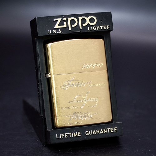 ZIPPO XƯA GOLD PLATED 1994 - HÀNG XƯA THẬP NIÊN 90s _ CHỦ ĐỀ THE KNOTS
