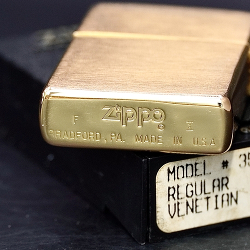 ZIPPO XƯA GOLD PLATED 1994 - HÀNG XƯA THẬP NIÊN 90s _ CHỦ ĐỀ THE KNOTS
