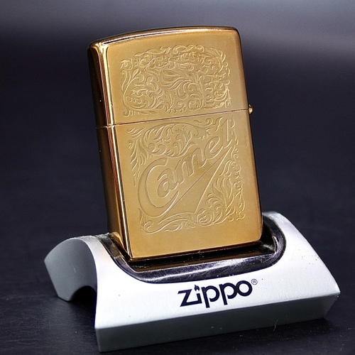 ZIPPO XƯA 1996 - HÀNG XƯA THẬP NIÊN 90s _ CHỦ ĐỀ VENETIAN CAMEL