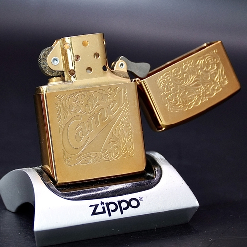 ZIPPO XƯA 1996 - HÀNG XƯA THẬP NIÊN 90s _ CHỦ ĐỀ VENETIAN CAMEL