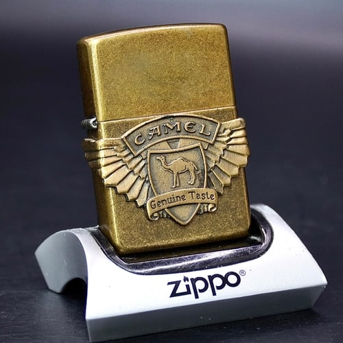 ZIPPO XƯA 1996 - HÀNG XƯA THẬP NIÊN 90s _ CHỦ ĐỀ CAMEL EMBLEM