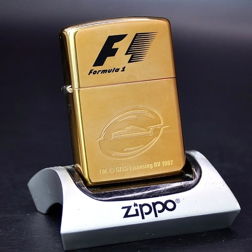 ZIPPO XƯA 1996 - HÀNG XƯA THẬP NIÊN 90s _ CHỦ ĐỀ GIẢI ĐUA XE F1