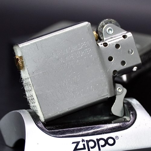ZIPPO XƯA MẠ BẠC 1998 - HÀNG XƯA THẬP NIÊN 90s _ CHỦ ĐỀ KYORAKU
