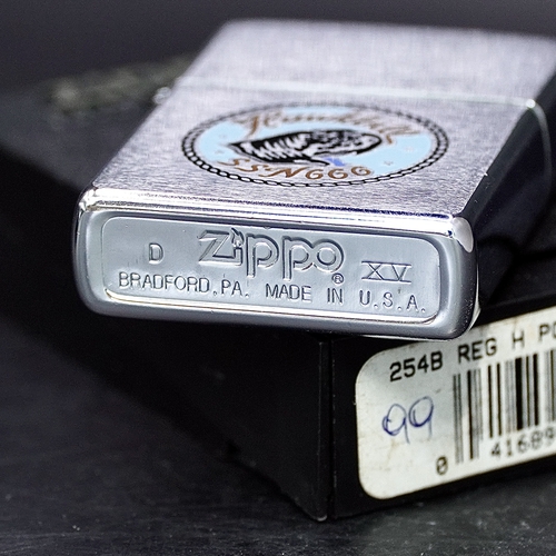 ZIPPO XƯA 1999 - HÀNG XƯA THẬP NIÊN 90s _ CHỦ ĐỀ LOGO TÀU NGẦM HAWKBILL SSN666
