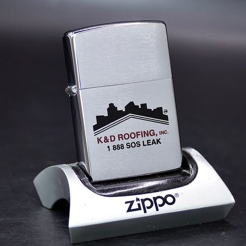 ZIPPO XƯA 1998 - HÀNG XƯA THẬP NIÊN 90s _ CHỦ ĐỀ K&D ROOFING
