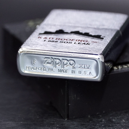 ZIPPO XƯA 1998 - HÀNG XƯA THẬP NIÊN 90s _ CHỦ ĐỀ K&D ROOFING