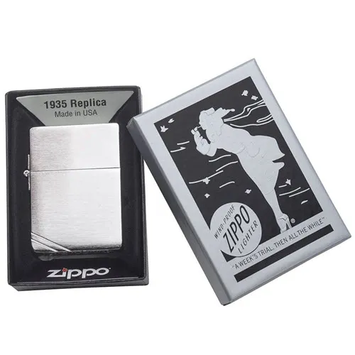 Zippo 1935 Replica Brushed Chrome