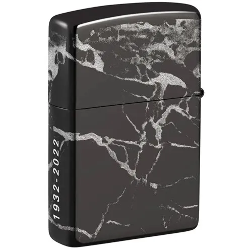 Zippo 90th Anniversary Commemorative High Polish Black