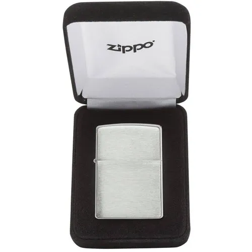 Zippo Armor® Brushed Sterling Silver