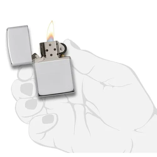 Zippo Armor® High Polish Sterling Silver