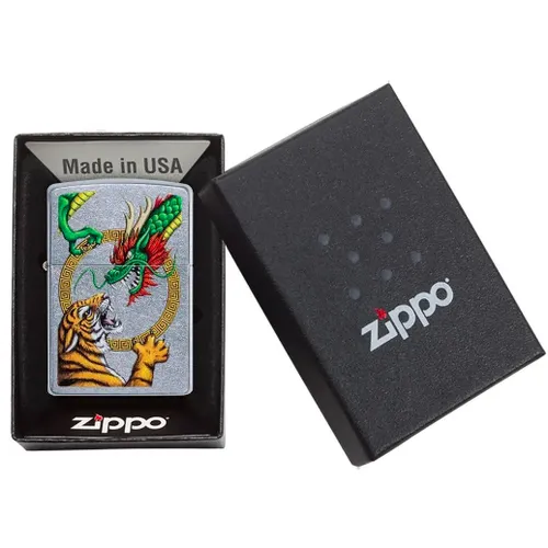Zippo Asia Dragon Street Chrome™ Design