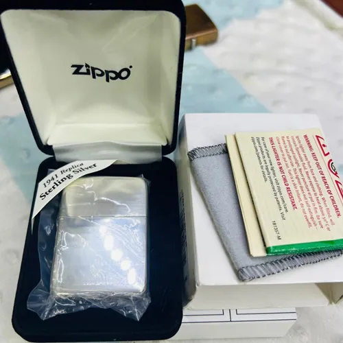 Bật lửa Zippo Bạc Sterling Ba Lan cao cấp 1941