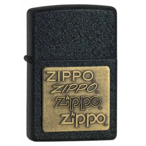 Zippo Black Crackle