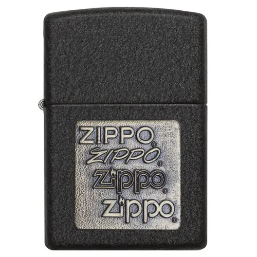 Zippo Black Crackle
