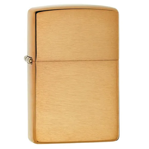 Zippo 204B – Zippo Brushed Brass
