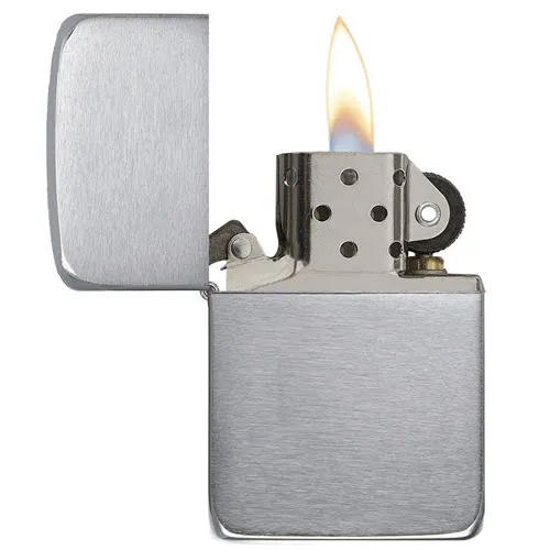Zippo Brushed Chrome 1941 Replica