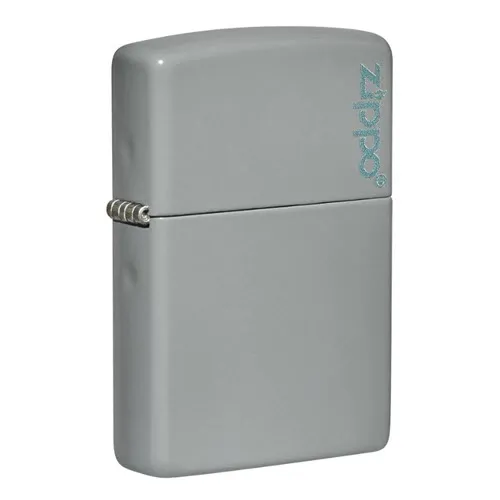 Zippo Classic Flat Grey Zippo Logo
