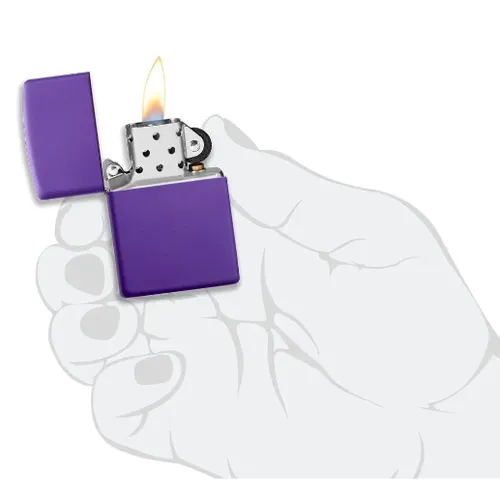 Zippo Classic Purple Matte