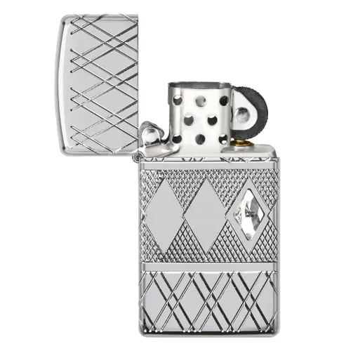 Zippo Diamond Pattern Design