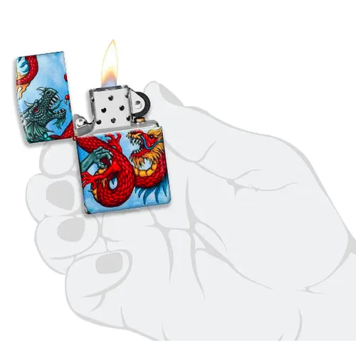 Zippo Dragon Design