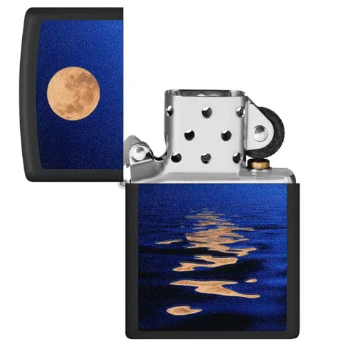 Zippo Full Moon Design