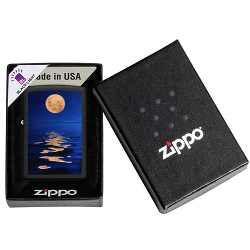 Zippo Full Moon Design