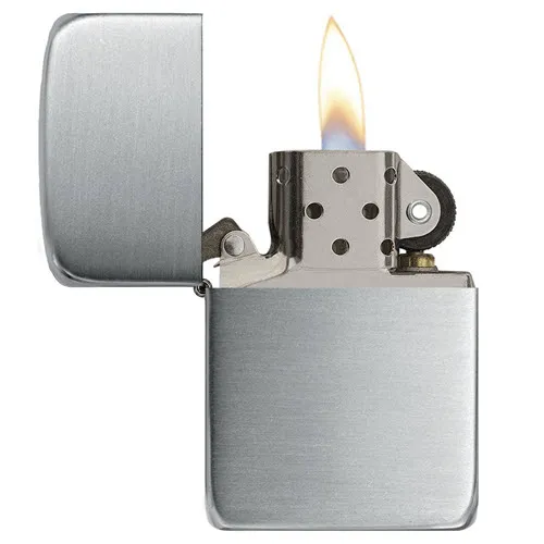 Zippo Hand Satin Sterling Silver 1941 Replica