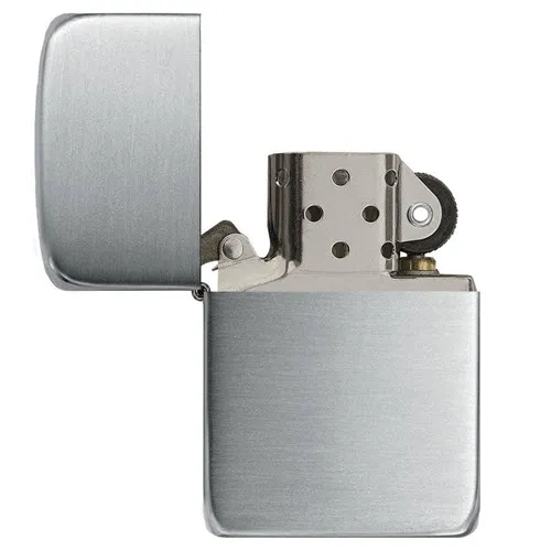 Zippo Hand Satin Sterling Silver 1941 Replica