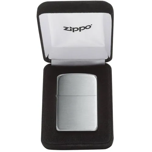 Zippo Hand Satin Sterling Silver 1941 Replica