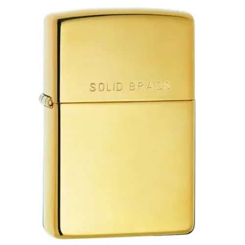 Zippo High Polish Brass