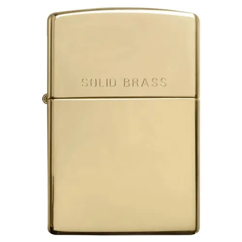 Zippo High Polish Brass