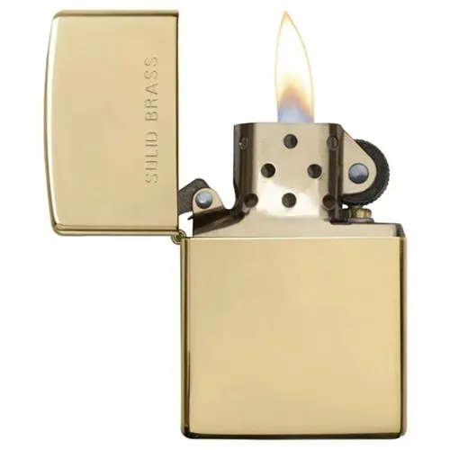 Zippo High Polish Brass